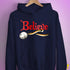 Believe Bear Pride Jingle Bell Hoodie - Navy